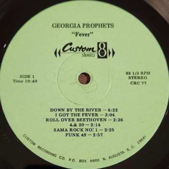 LP The Georgia Prophets: "Fever"