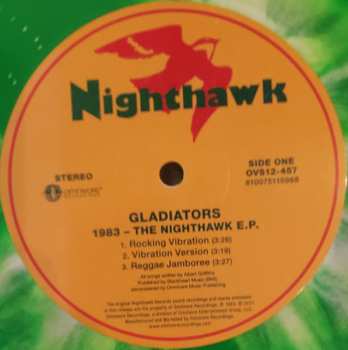 LP The Gladiators: 1983 - The Nighthawk E.P. CLR | LTD