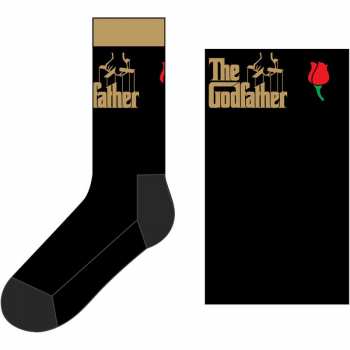 Merch The Godfather: Členkové ponožky Logo The Godfather Gold