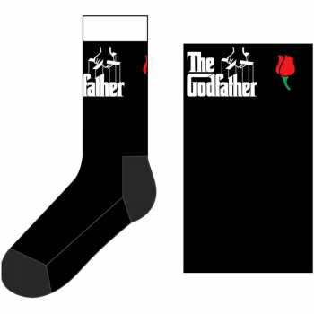 Merch The Godfather: Členkové ponožky Logo The Godfather White