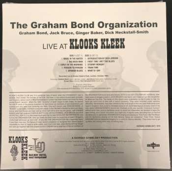 LP The Graham Bond Organisation: Live At Klook's Kleek, London, 1964 CLR | LTD