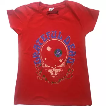Dámske Tričko Space Your Face & Logo Grateful Dead 