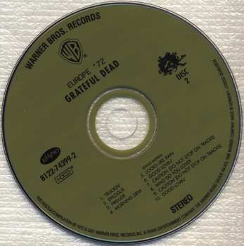 2CD The Grateful Dead: Europe '72