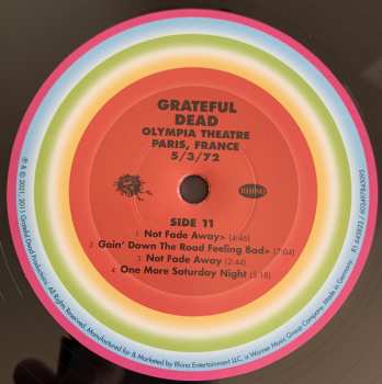 6LP/Box Set The Grateful Dead: Olympia Theatre, Paris, France (5/3/72) LTD