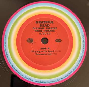 6LP/Box Set The Grateful Dead: Olympia Theatre, Paris, France (5/3/72) LTD
