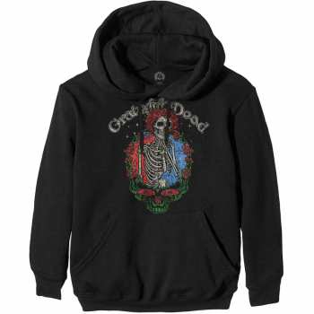 Merch The Grateful Dead: Grateful Dead Unisex Pullover Hoodie: Floral Stealie (small) S