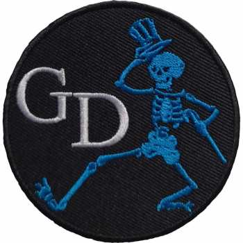 Merch The Grateful Dead: Nášivka Skeleton Circle