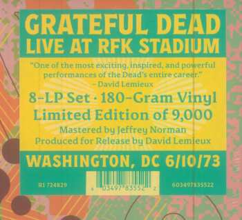 8LP/Box Set The Grateful Dead: RFK Stadium, Washington, D.C. 6/10/73  LTD