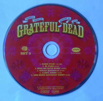 3CD/DVD The Grateful Dead: Sunshine Daydream (Veneta, Oregon, August 27, 1972)