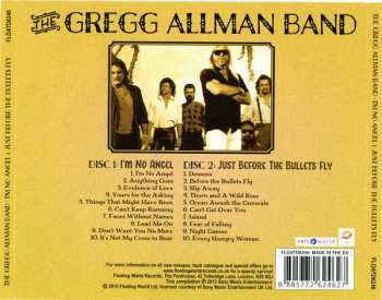 2CD The Gregg Allman Band: I'm No Angel & Just Before The Bullets Fly