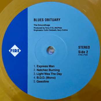 LP The Groundhogs: Blues Obituary CLR