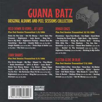 4CD/Box Set The Guana Batz: Original Albums And Peel Sessions Collection