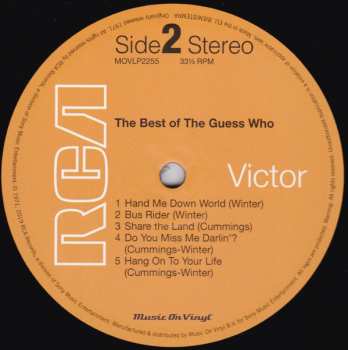 LP The Guess Who: The Best Of The Guess Who