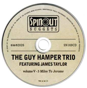 CD The Guy Hamper Trio: 5 Miles To Jerome Vol. V
