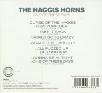 CD The Haggis Horns: One Of These Days