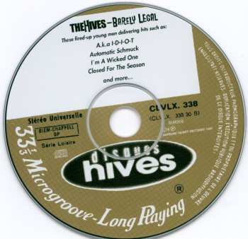 CD The Hives: Barely Legal