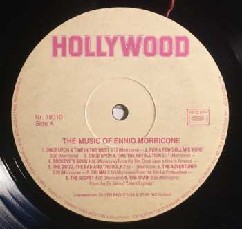 LP The Hollywood Screen Orchestra: The Music Of Ennio Morricone
