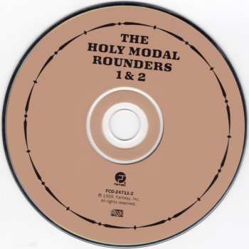 CD The Holy Modal Rounders: The Holy Modal Rounders 1 & 2