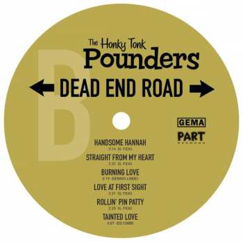 LP The Honky Tonk Pounders: Dead End Road
