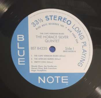LP The Horace Silver Quintet: The Cape Verdean Blues