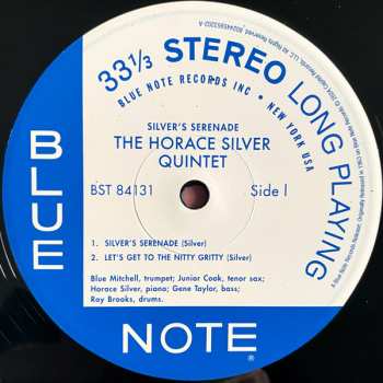 LP The Horace Silver Quintet: Silver's Serenade