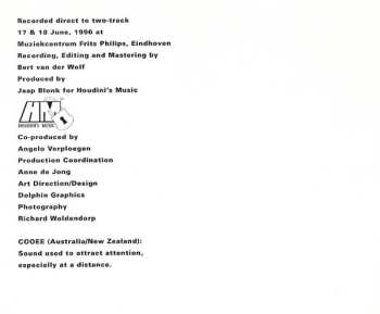 CD The Houdini's: Cooee