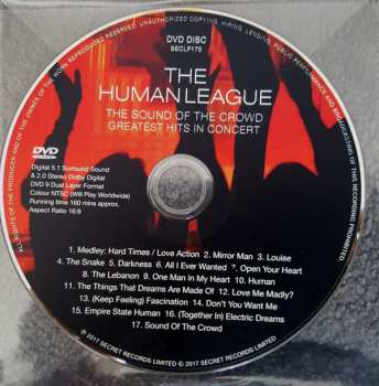 LP/DVD The Human League: The Sound Of The Crowd (Greatest Hits In Concert)