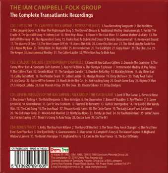 4CD/Box Set The Ian Campbell Folk Group: The Complete Transatlantic Recordings