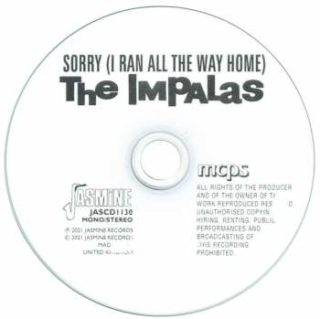 CD The Impalas: Sorry (I Ran All The Way Home)
