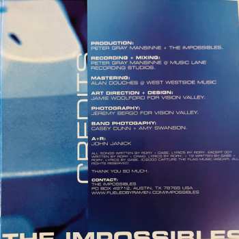 CD The Impossibles: Return