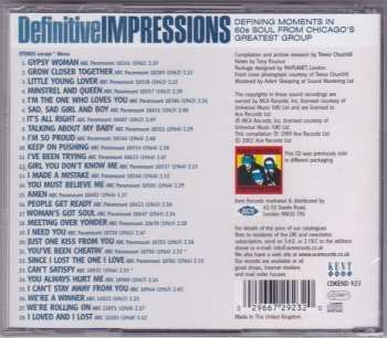 CD The Impressions: Definitive Impressions