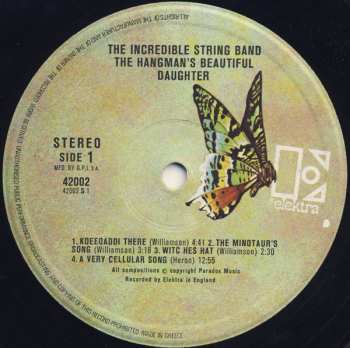 LP The Incredible String Band: The Hangman's Beautiful Daughter