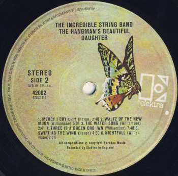 LP The Incredible String Band: The Hangman's Beautiful Daughter