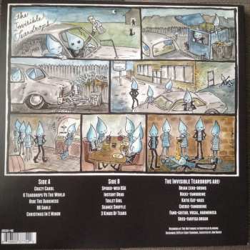 LP The Invisible Teardrops: Cry, Cry, Cry