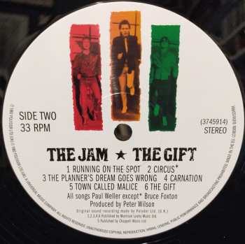 LP The Jam: The Gift