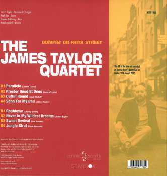 LP The James Taylor Quartet: Bumpin' On Frith Street - Live At Ronnie Scott's