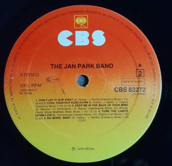 LP The Jan Park Band: The Jan Park Band