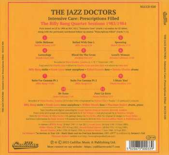 CD The Jazz Doctors: Intensive Care: Prescriptions Filled (The Billy Bang Quartet Sesssions 1983 / 1984)