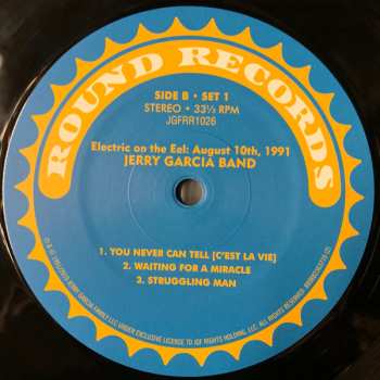 4LP/Box Set The Jerry Garcia Band: Electric On The Eel: August 10th, 1991