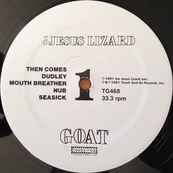 LP The Jesus Lizard: Goat DLX