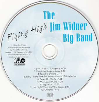 CD Jim Widner Big Band: Flying High