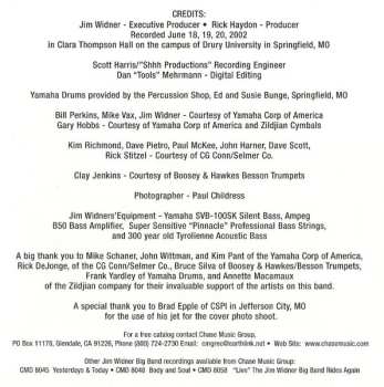 CD Jim Widner Big Band: Flying High