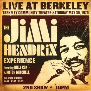 2LP The Jimi Hendrix Experience: Live At Berkeley