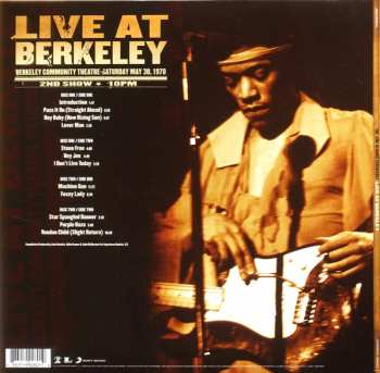 2LP The Jimi Hendrix Experience: Live At Berkeley