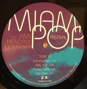 2LP The Jimi Hendrix Experience: Miami Pop Festival
