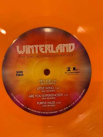 LP The Jimi Hendrix Experience: Winterland