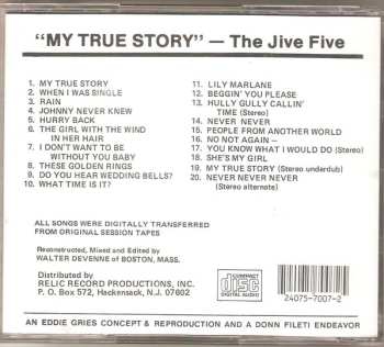 CD The Jive Five: My True Story