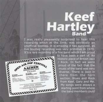CD The Keef Hartley Band: Live At Aachen Open Air Festival 1970