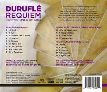 SACD The King's College Choir Of Cambridge: Duruflé Requiem, Four Motets, Messe Cum Jubilo