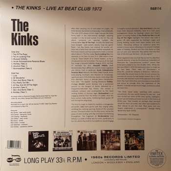 LP The Kinks: Live At Beat Club 1972